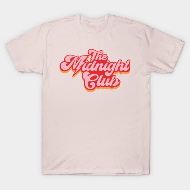 Pink Logo Design T-Shirt by themidnightclub